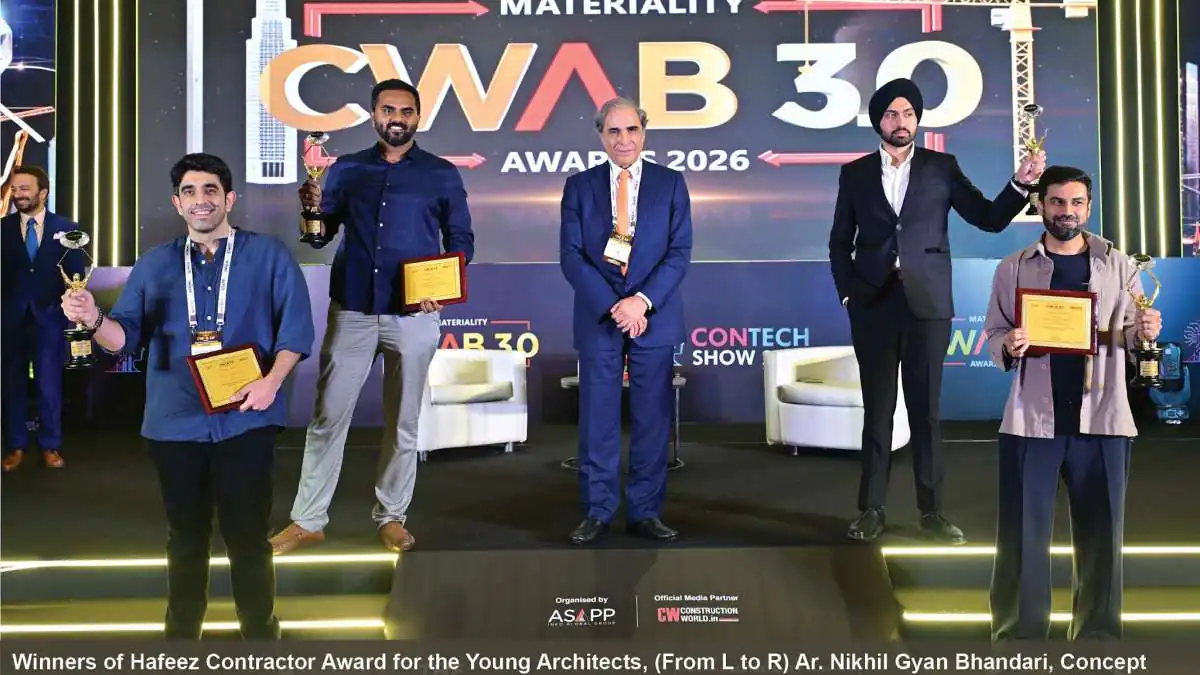Hafeez Contractor raises urban concerns at CWAB Awards
