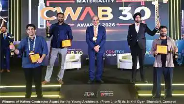Hafeez Contractor raises urban concerns at CWAB Awards